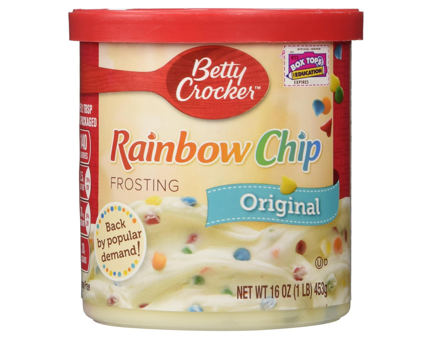 Betty Crocker Gluten Free Rainbow Chip Frosting 16 oz