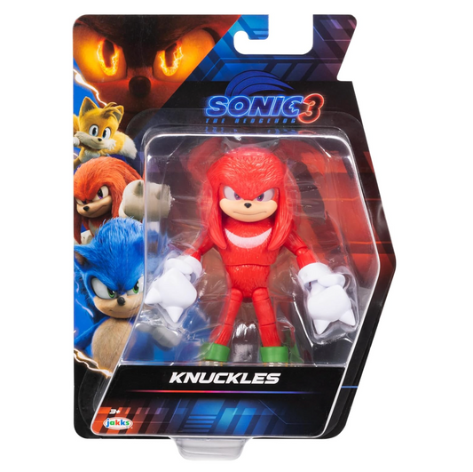 Sonic 3 Movie Action Figures 5-Inch Knuckles