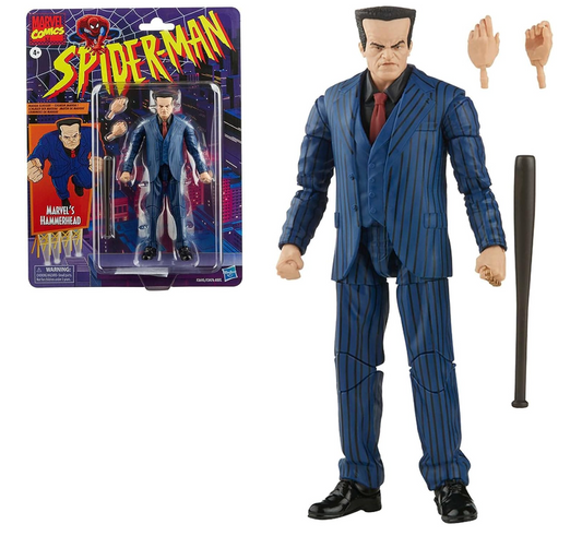 Marvel Legends Series Spider-Man 6-inch Marvel’s Hammerhead Action Figure Toy