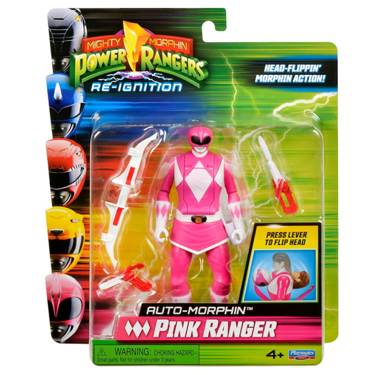 Power Rangers Re-Ignition 6 Inch Action Figure Auto Morphin - Pink Ranger