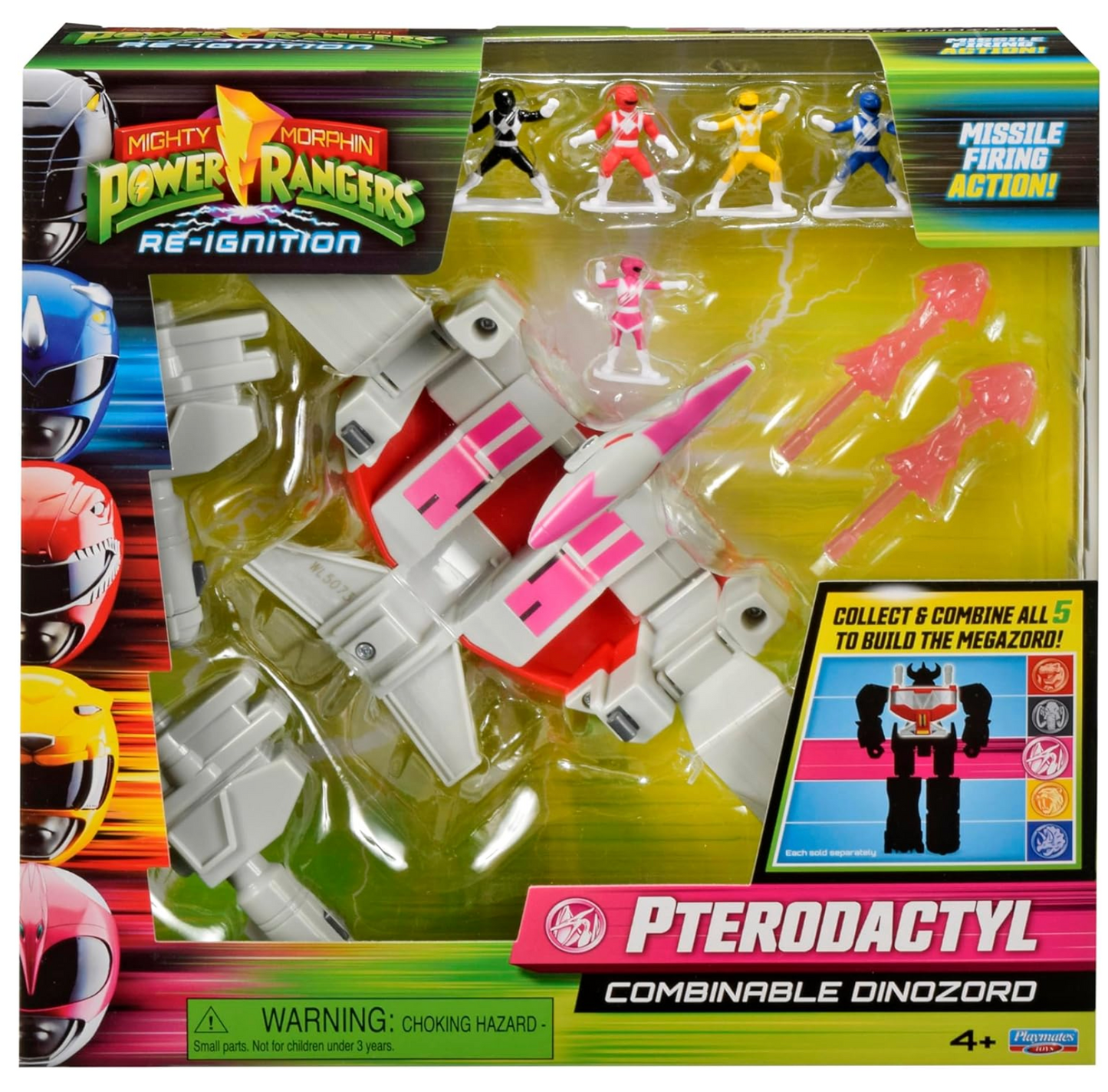 Power Rangers Re-Ignition 6 Inch Action Figure Combinable Megazord - Pterodactyl