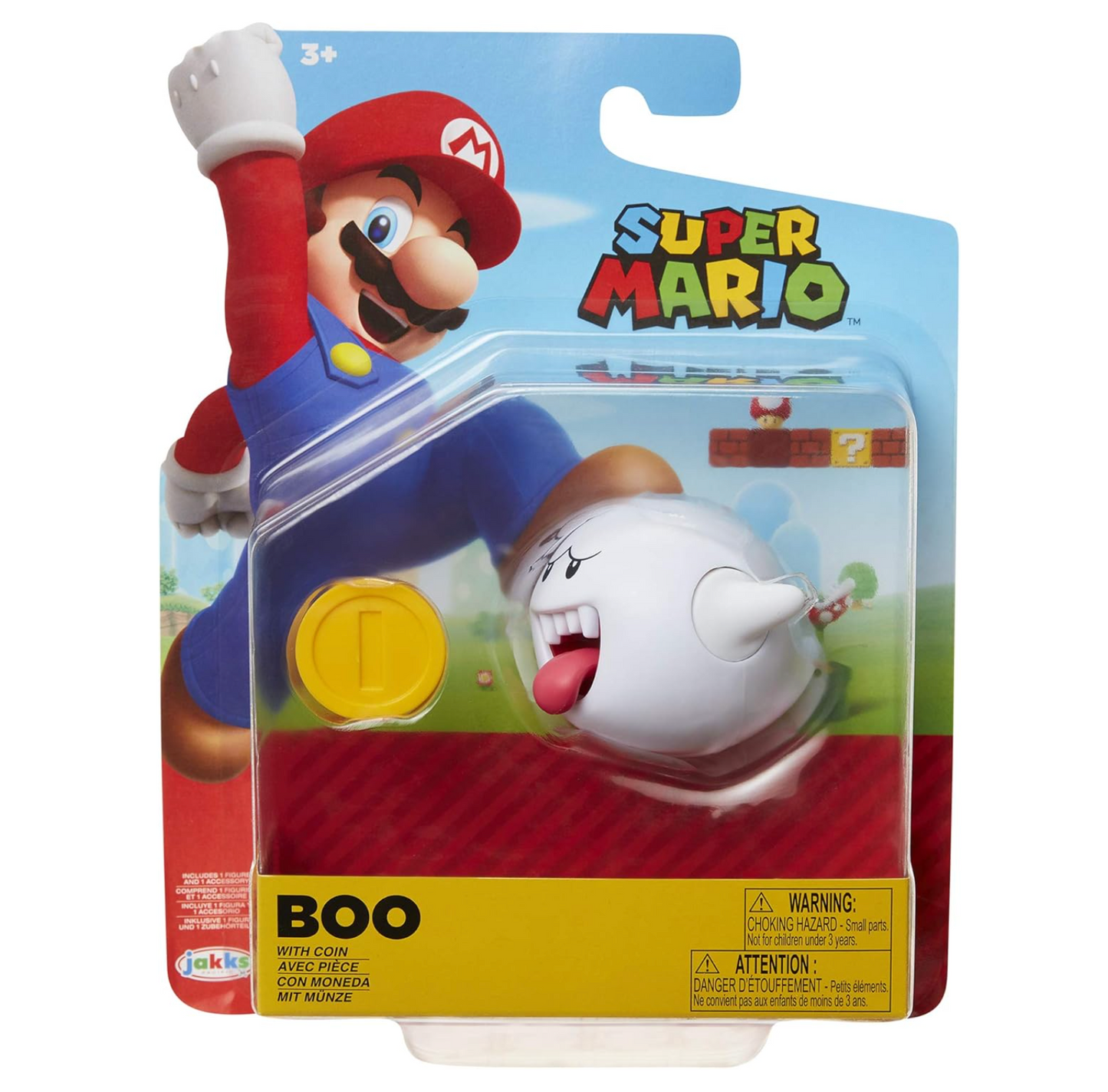 SUPER MARIO Action Figure 4 Inch Boo