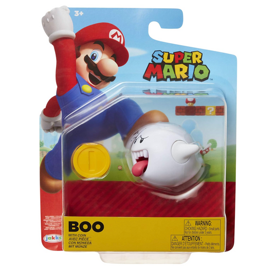 SUPER MARIO Action Figure 4 Inch Boo