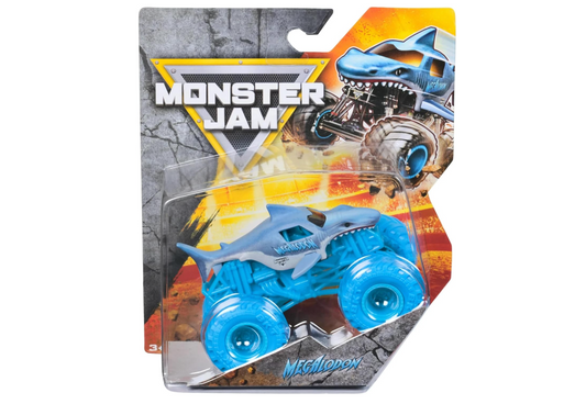 Monster Jam Megalodon Ice Edition 1:64 Scale Die-Cast Monster Truck