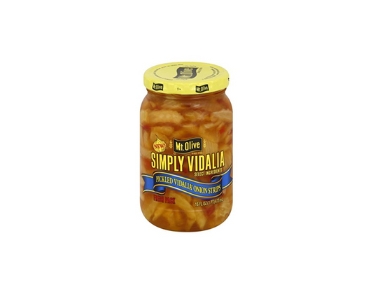 Mt. Olive Simply Vidalia Pickled Onion Strips 16 oz