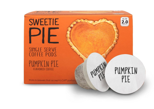 Paramount Coffee, Single Serve Flavored Coffee, Sweetie Pie, Pumpkin Pie, 12 Pods