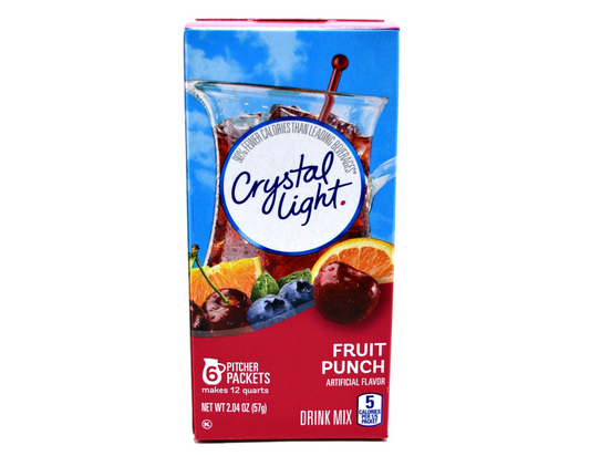 Crystal Light Fruit Punch Drink Mix, 12-Quart Canister
