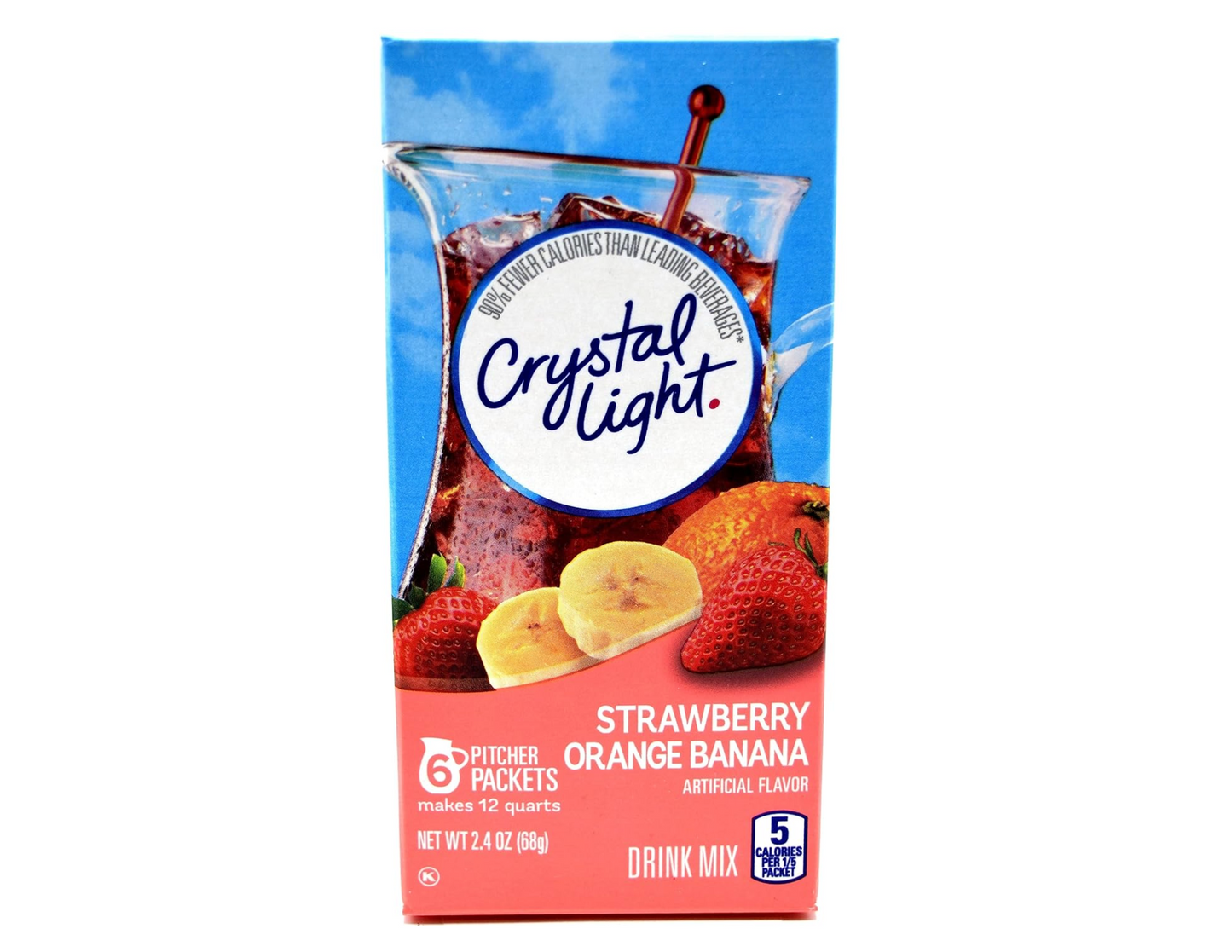 Crystal Light Strawberry Orange Banana