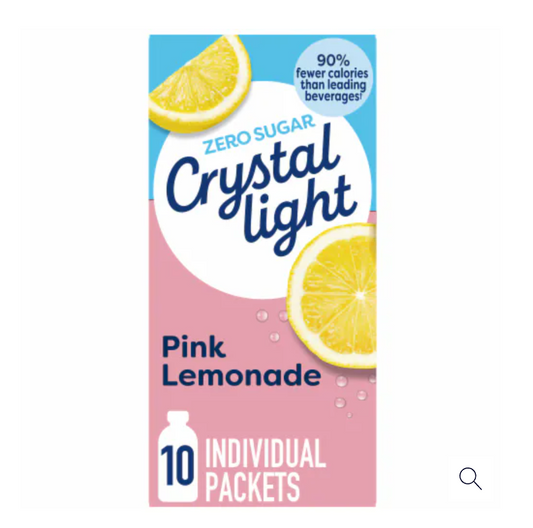 Crystal Light Pink Lemonade Drink Mix