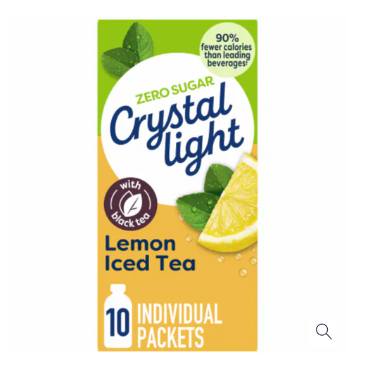 Crystal Light Zero Sugar Lemon Iced Tea