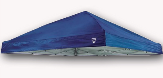 Quest Canopy Top Q64 10' x 10' Slant Leg Instant Up Canopy Gazebo Replacement Tent Parts (Blue)