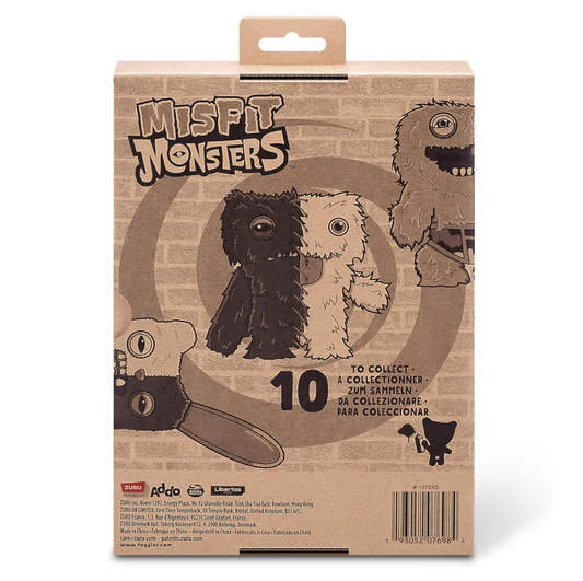 Fuggler Misfit Monsters (Rabid Tooth - Brown & Beige)