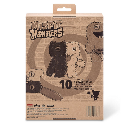 Fuggler Misfit Monsters 23 cm (Reeko & Annoyed Alien - Purple & Black)
